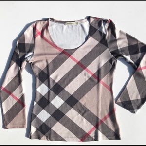Burberry Wool Nova Check Top